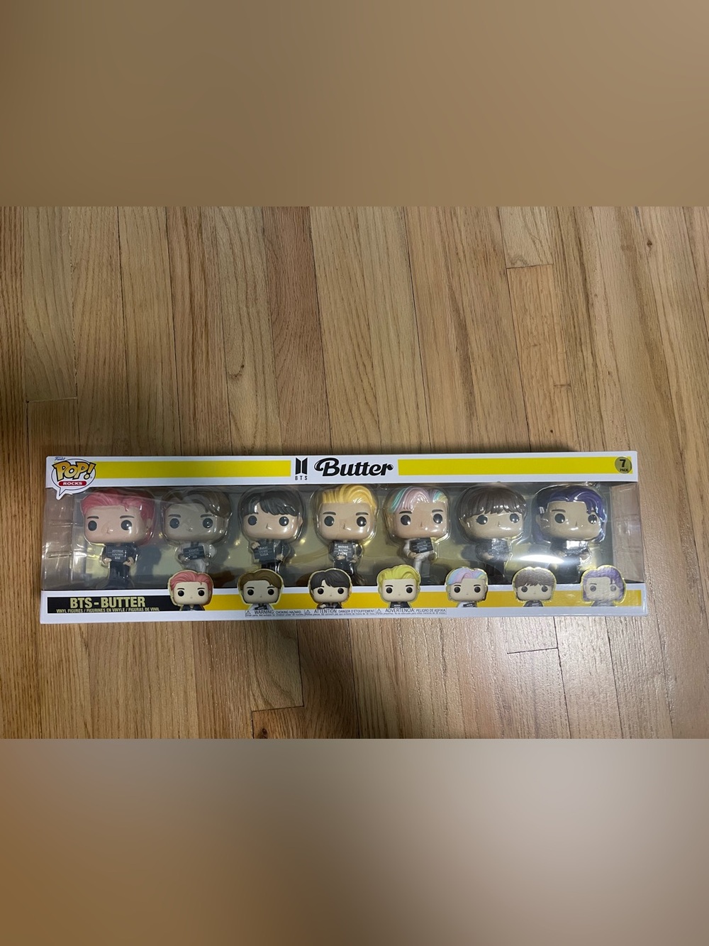 Funko Pop! BTS Butter 7 Pack Set Brand New